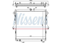 Radiator, engine cooling 69245 Nissens