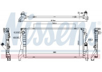 Radiator, engine cooling 69710 Nissens