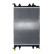 Radiator, engine cooling 701506 Valeo