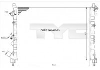 Radiator, engine cooling 728-0036 TYC