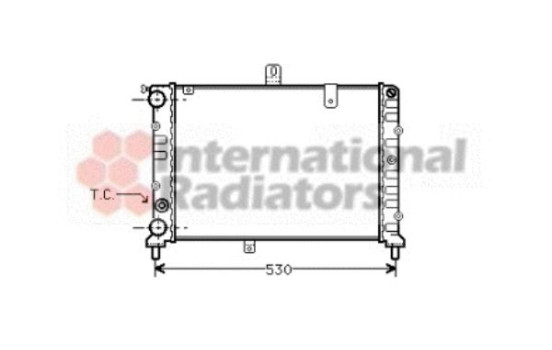 Radiator, engine cooling 73002018 International Radiators, Image 2