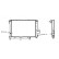 Radiator, engine cooling 73002033 International Radiators