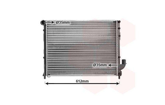 Radiator, engine cooling 73002059 International Radiators, Image 2