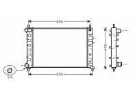 Radiator, engine cooling 73002077 International Radiators