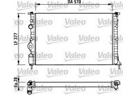 Radiator, engine cooling 731379 Valeo