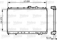 Radiator, engine cooling 731451 Valeo