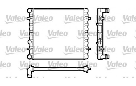 Radiator, engine cooling 731606 Valeo