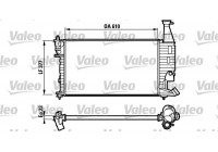 Radiator, engine cooling 732563 Valeo