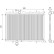 Radiator, engine cooling 732892 Valeo
