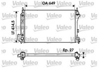 Radiator, engine cooling 732947 Valeo