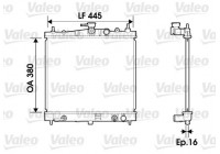 Radiator, engine cooling 734247 Valeo