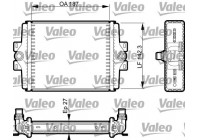 Radiator, engine cooling 735467 Valeo