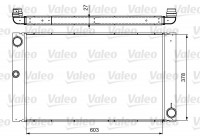 Radiator, engine cooling 735475 Valeo