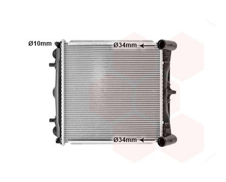 Radiator, engine cooling 74002037 International Radiators, Image 2