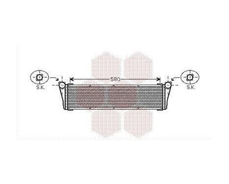 Radiator, engine cooling 74002053 International Radiators, Image 2