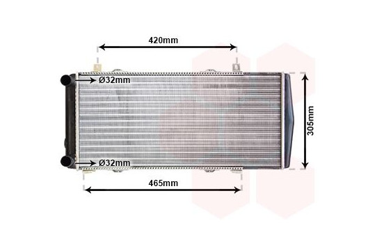 Radiator, engine cooling 76002004 International Radiators, Image 2