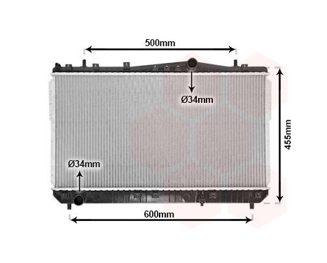 Radiator, engine cooling 81002052 International Radiators