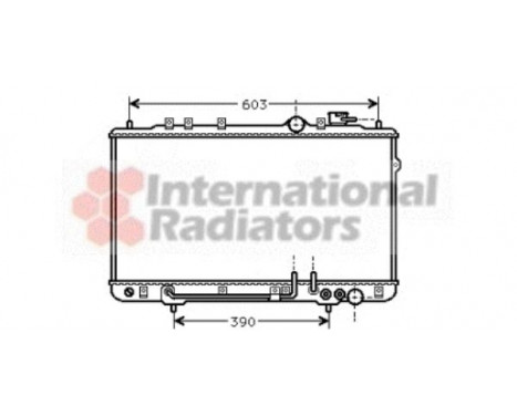 Radiator, engine cooling 82002023 International Radiators, Image 2