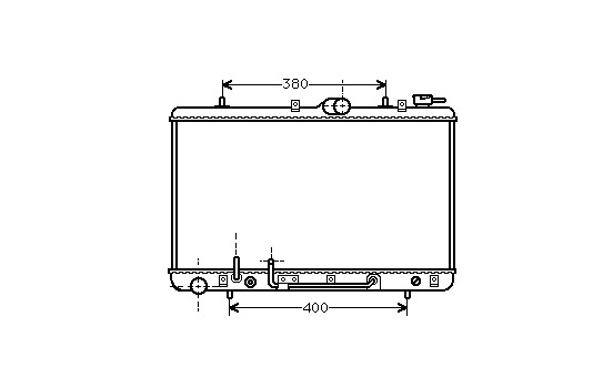 Radiator, engine cooling 82002030 International Radiators