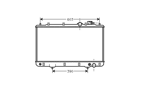 Radiator, engine cooling 82002031 International Radiators