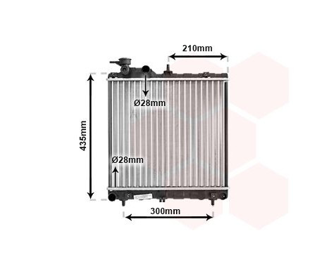 Radiator, engine cooling 82002051 International Radiators, Image 2