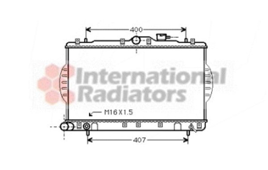 Radiator, engine cooling 82002088 International Radiators, Image 2