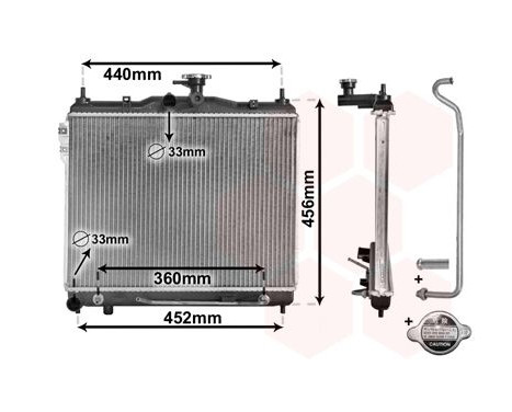 Radiator, engine cooling 82002102 International Radiators Plus, Image 2