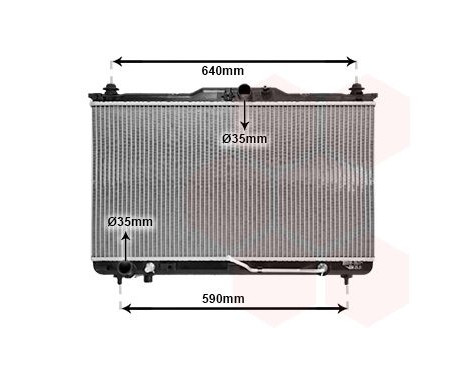 Radiator, engine cooling 82002114 International Radiators, Image 2