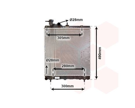 Radiator, engine cooling 82002192 International Radiators, Image 2