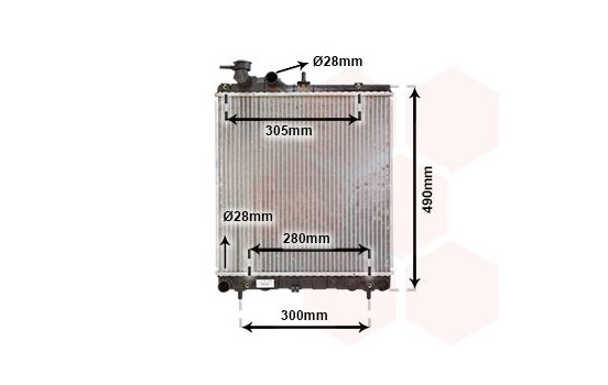 Radiator, engine cooling 82002192 International Radiators, Image 2