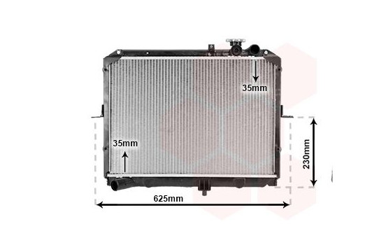 Radiator, engine cooling 83002033 International Radiators, Image 2