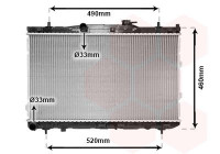 Radiator, engine cooling 83002074 International Radiators