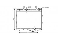 Radiator, engine cooling 83002129 International Radiators