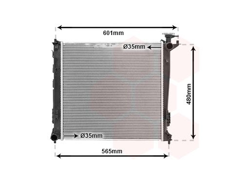 Radiator, engine cooling 83002239 International Radiators