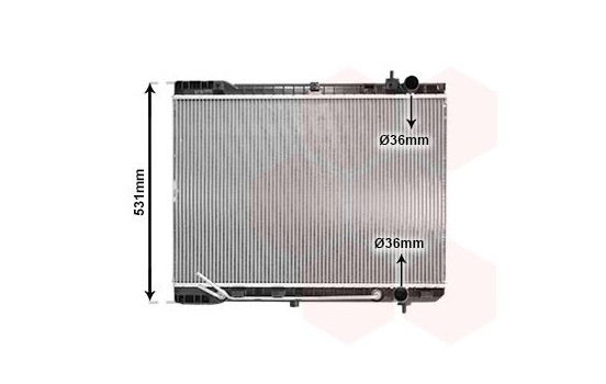 Radiator, engine cooling 83002246 International Radiators