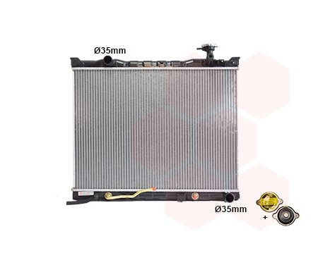 Radiator, engine cooling 83012705 International Radiators