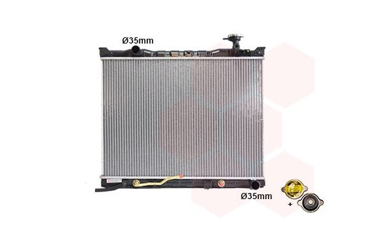 Radiator, engine cooling 83012705 International Radiators