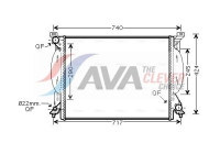 Radiator, engine cooling AI2204 Ava Quality Cooling