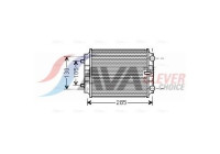 Radiator, engine cooling AI2299 Ava Quality Cooling