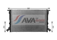 Radiator, engine cooling AI2441 Ava Quality Cooling