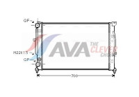 Radiator, engine cooling AIA2123 Ava Quality Cooling