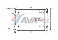 Radiator, engine cooling AIA2253 Ava Quality Cooling
