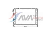 Radiator, engine cooling ALA2056 Ava Quality Cooling