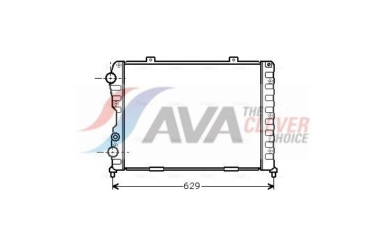 Radiator, engine cooling ALA2056 Ava Quality Cooling