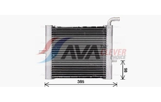 Radiator, engine cooling AU2334 Ava Quality Cooling