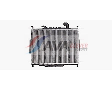 Radiator, engine cooling AU2336 Ava Quality Cooling
