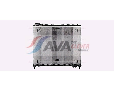 Radiator, engine cooling AU2337 Ava Quality Cooling