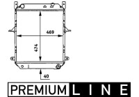Radiator, engine cooling BEHR *** PREMIUM LINE ***