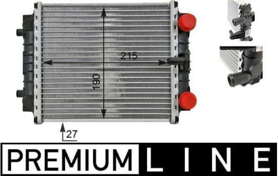 Radiator, engine cooling BEHR *** PREMIUM LINE ***