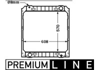 Radiator, engine cooling BEHR *** PREMIUM LINE ***